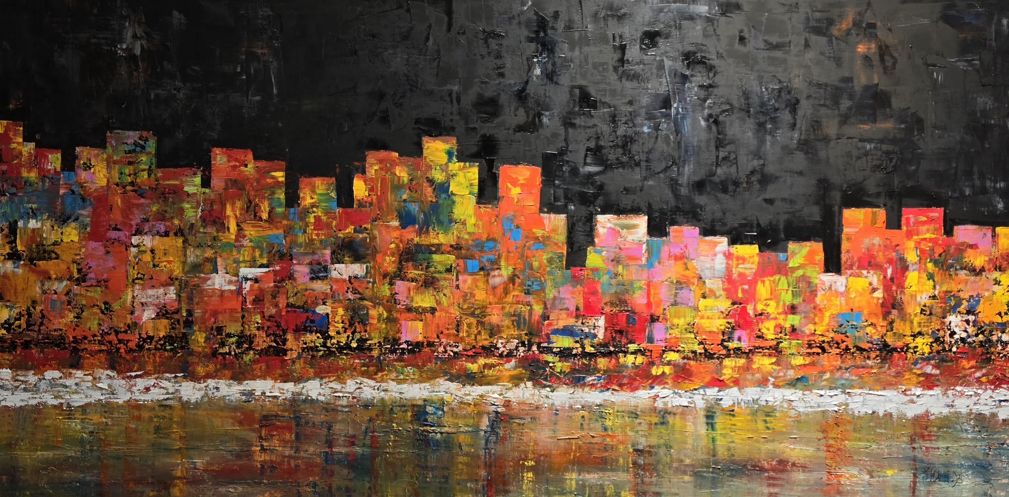 Lumières, 70 sur 140 cm, 1500€